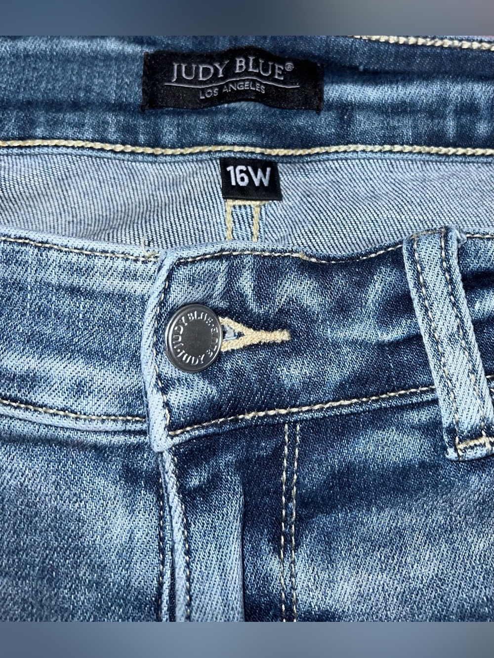 Judy Blue Mid Blue Wash Jeans 16W